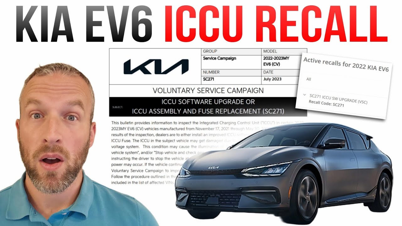 Kia EV6 ICCU RECALL YouTube Kia EV6 ICCU RECALL YouTube