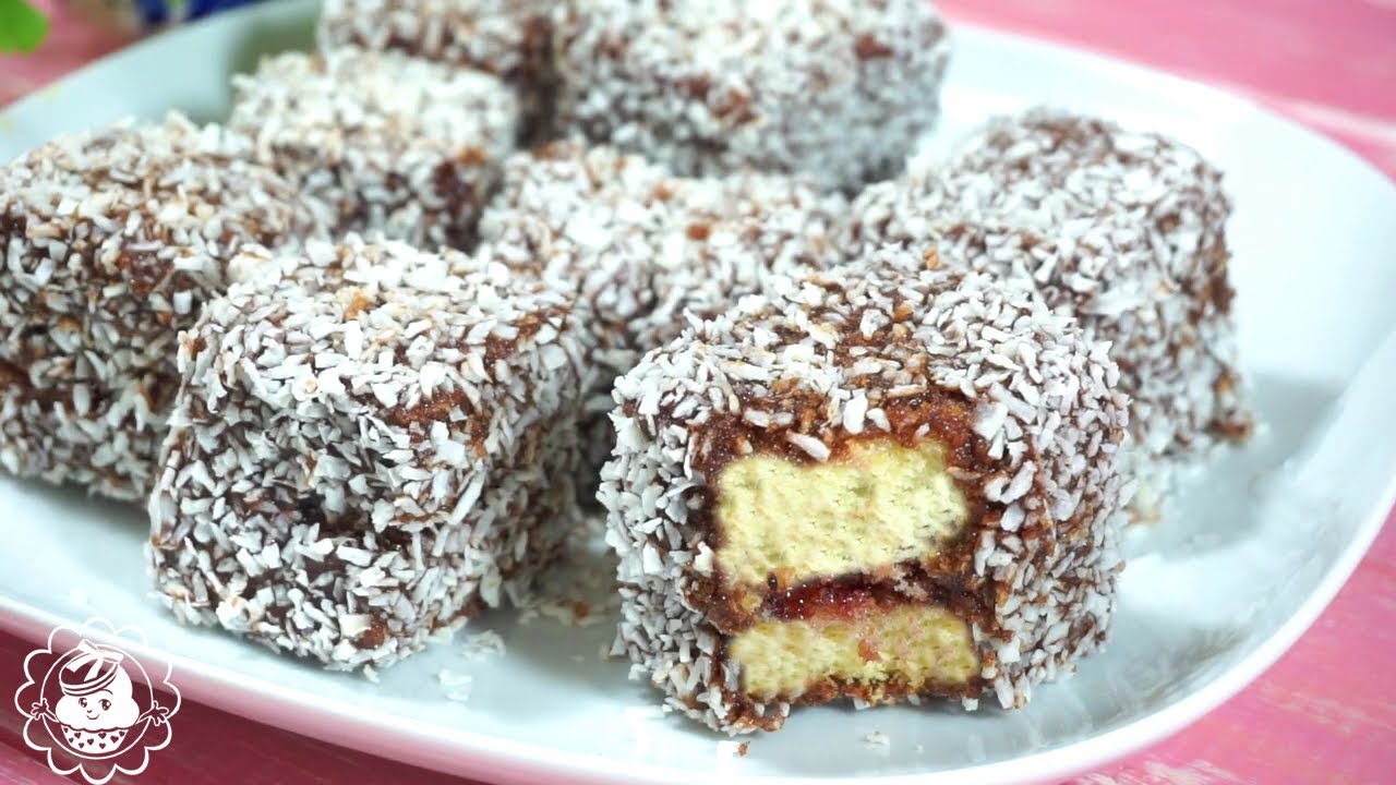 Ламингтон шоколадное торт пирожное👌👌👌!!! простые рецепты - YouTube