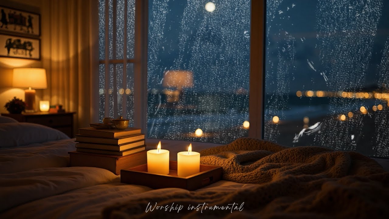 Relaxing Sleep Piano with Rain Sounds for Deep Rest, Stress Relief and Insomnia Recovery