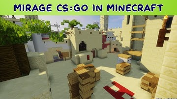 CS:GO in Minecraft - Mirage