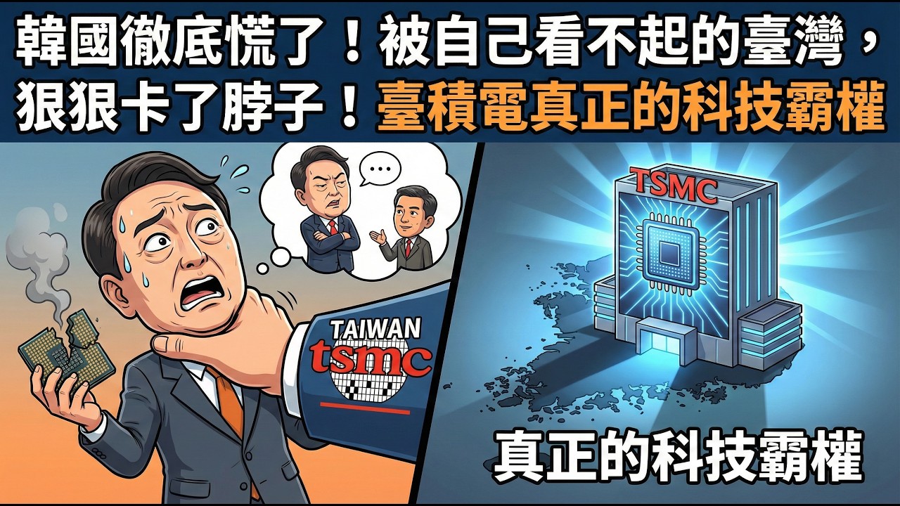 人均 GDP 超韓國的真相：臺灣贏的根本不是晶片