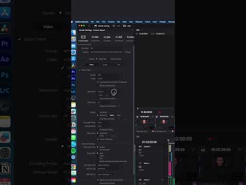 Best Export Settings for Social Media Videos in DaVinci Resolve 18 #davinciresolve #export