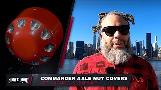 Commander Axle Nut Covers for Polaris Slingshot