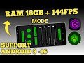 Unlock 120fps Android + Ram 16GB 144FPS No-Root 100% Working | Max FPS Fix Lag - No Root