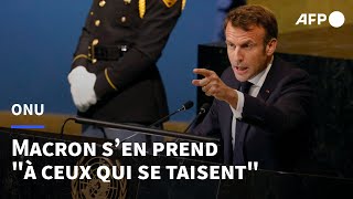 Macron s'alarme de 