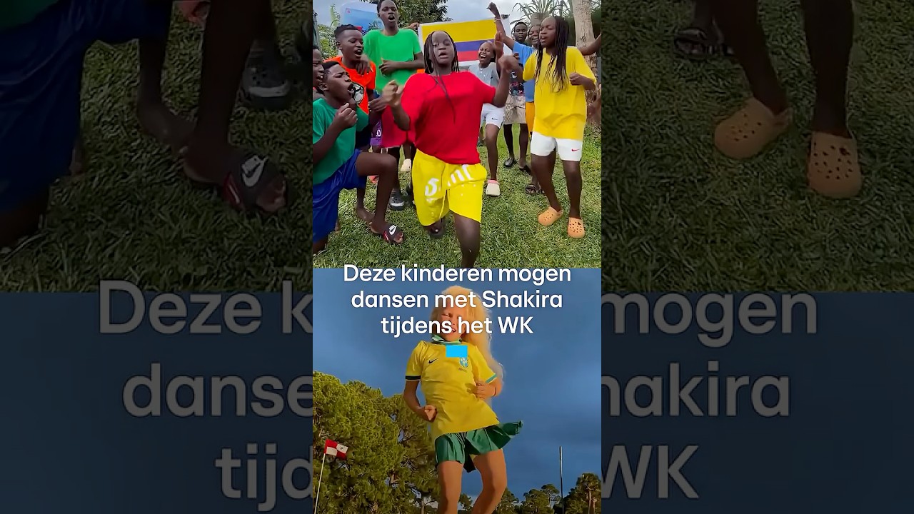 Deze kinderen mogen dansen met Shakira tijdens het WK| RTL Nieuws