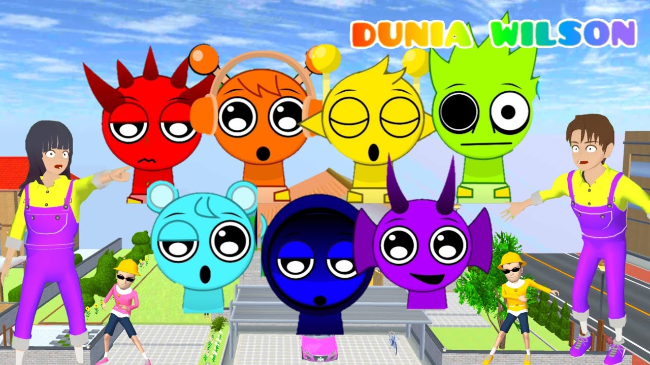 Yuta Mio Main Game Sprunki Bayi 😍🥳 Baby Sprunki