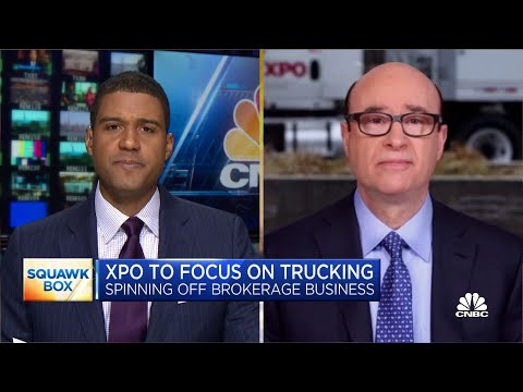 XPO Logistics CEO Brad Jacobs breaks down plan to spin off brokerage business