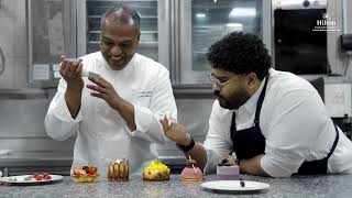 Finally, Ibrahim found his place in the pastry kitchen and added his own special touches… and Qamara