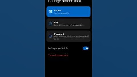 how to change pattern lock in   redmi 10 prime me pattern lock kaise change kare