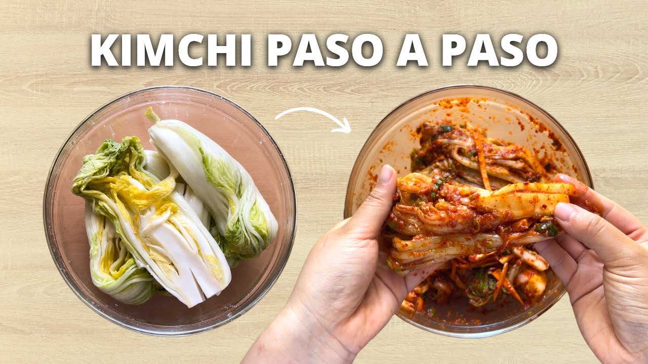 ▷ Cómo hacer Kimchi Coreano en Casa (paso a paso)