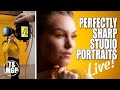 Why your studio portraits arent sharp and how to fix them  live with gavin hoey