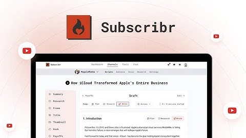 Subscribr Appsumo Lifetime Deal – AI YouTube Scriptwriter