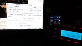 Gpredict & Ft-857 Cat control for ISS contacts screenshot 3