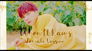 JEONG SEWOON - When It Rains [Female Version]