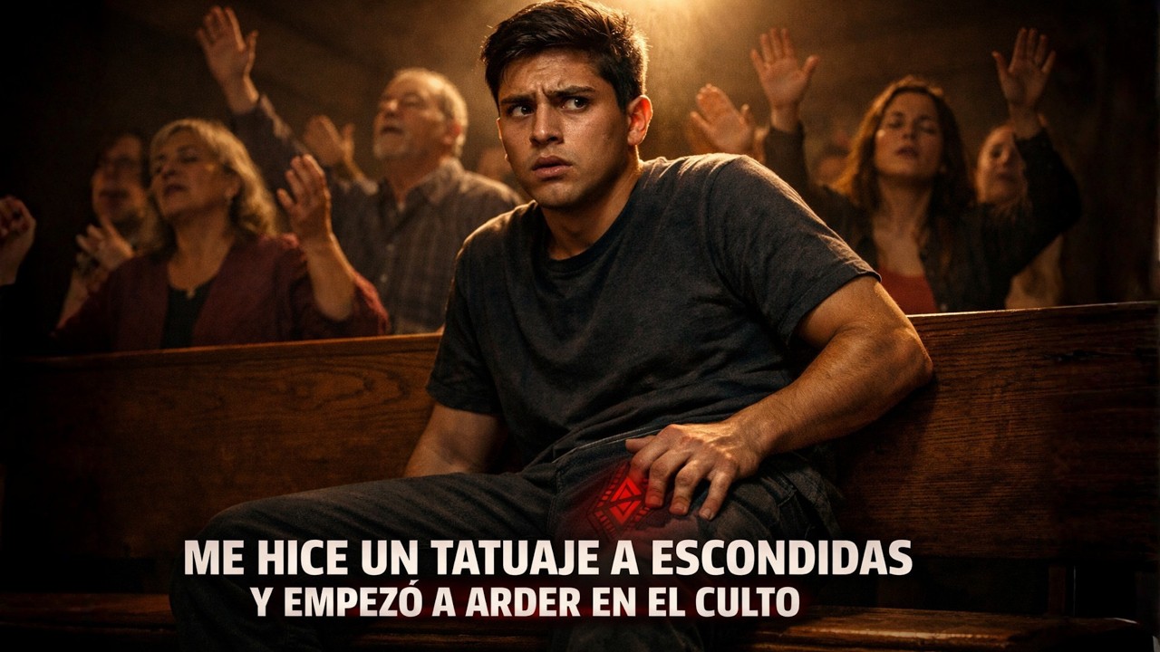 ME HICE UN TATUAJE A ESCONDIDAS, PERO CADA VEZ QUE IBA AL CULTO EMPEZABA A ARDER.
