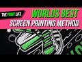 3 color Screen Print | screen printing multi color registration