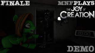 I FINALLY BEAT THE DEMO!!! | MNF Plays The Joy Of Creation Demo (Finale) | Feat. Wulfric Hunting