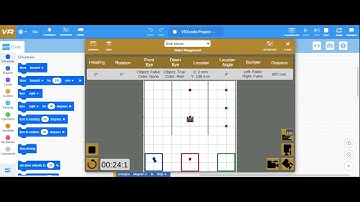 Doing disk mover project in VEX code VR