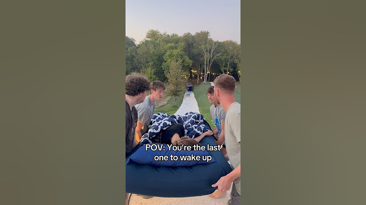 Throwing Her Mattress Down A Water Slide Prank!