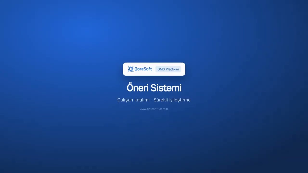 Öneri Sistemi — tanıtım videosu