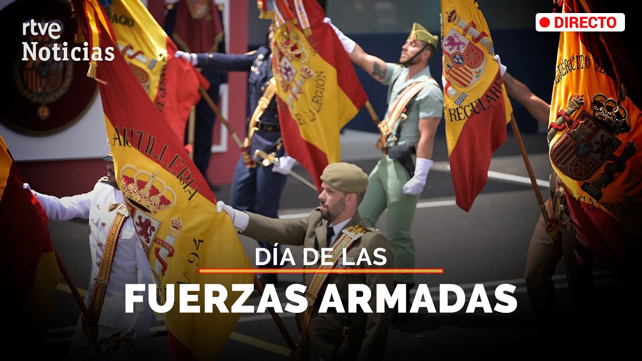 DÍA DE LAS FUERZAS ARMADAS: Los REYES presiden el DESFILE MILITAR en TENERIFE | RTVE