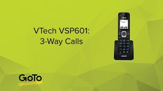 VTech VSP601 -- How do I start a 3-way call?