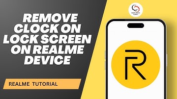 How to Remove Clock on Lock Screen on Realme Device