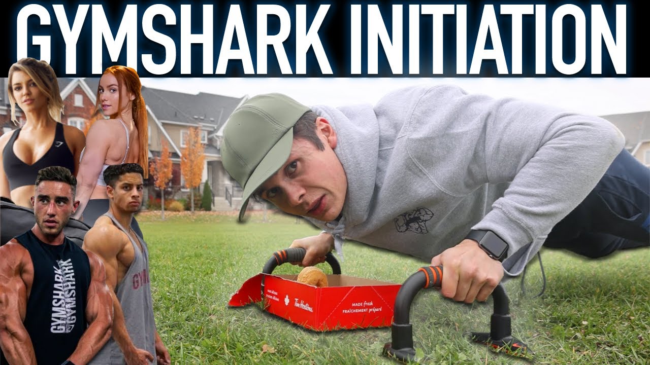 GYMSHARK INITIATION Fitness + Food Challenge Survival Of The