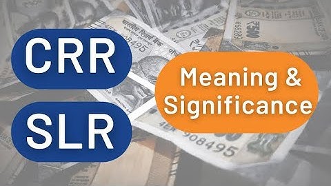 Banking Basics Explained: Bank Rate, Repo Rate, SLR & CRR Simplified #facts