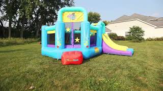 Bounceland Pop Star Bounce House With Slide