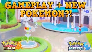 Pokemon Sun & Moon OFFICIAL SCREENSHOTS! New Pokemon & Potential Gameplay!