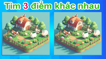 Thử thách trí tuệ: Tìm điểm khác nhau trong ảnh P17| #dovui  #quiz  #thuthach #tritue #caudo