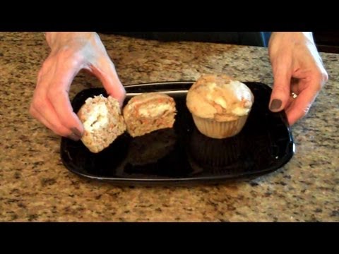 Cream Cheese Filled Carrot Cake Muffins - Lynn's Recipes