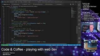 Code & Coffee - Updating API, UI & the Model as well as chat about HTML5 - November 12, 2020