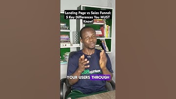 Landing Page vs Sales Funnel: 5 Key Differences You MUST Know! #salesfunnel #digitalmarketing #tips