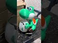 era pra ser o balde da cinepolis 😭😭 #yoshi #supermario #mariobros #geek #actionfigures