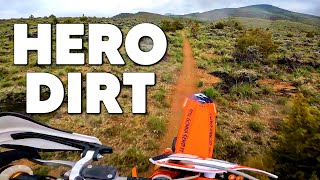 HERO DIRT | Unreal Montana Singletrack | KTM 350 XCF