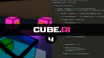 Cube.AI Unity Indie Devlog - INVISIBILITY & Settings