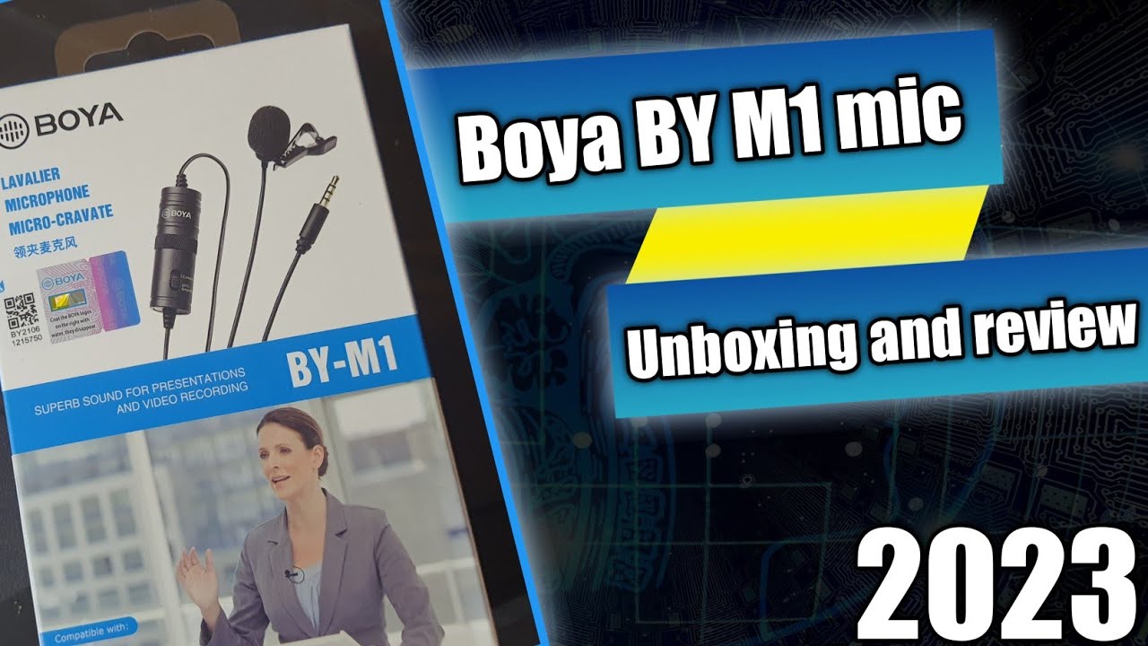 Boya by m1 mic unboxing and review Boya mic audio test boya mic review scidesk YouTube