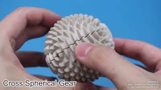 85 Active ball joint mechanism based on spherical gear meshings -TECHIJ