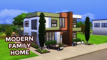 The Sims 4 | House Building | Modern Family Home (Base Game)
