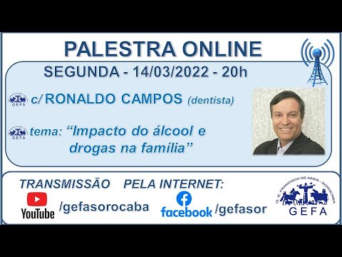 Assista: Palestra Online - c/ RONALDO CAMPOS (14/03/2022)