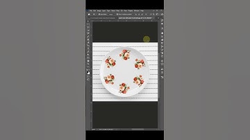 Photoshop Tricks | How to Create Print Effect to Plate in Photoshop Tamil | Photo Editing in Tamil