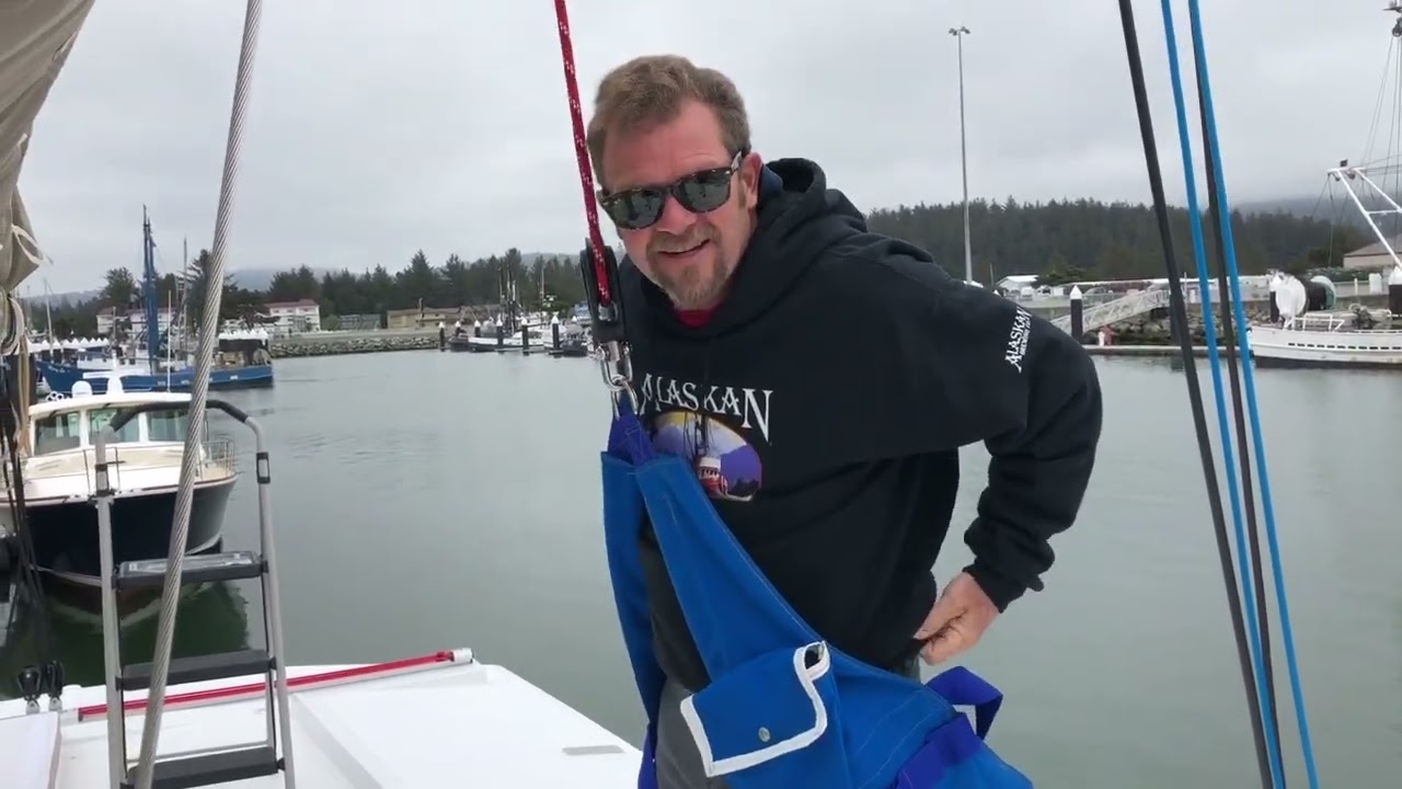 Working Aloft: Using a Bosun’s Chair to go up the mast | A Rhumb Line