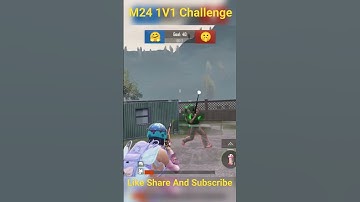 1v1 M24 Challenge me Top YT Contenter #jonathan #scout #bgis2024 #bgmi #godlike #shorts #trending
