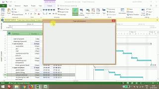 Microsoftproject 2013/16 for beginners. learn msp to schedule construction project.