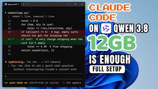Run Qwen 3.8 on Windows 11 with 12GB VRAM + Claude Code (Free, 2026)