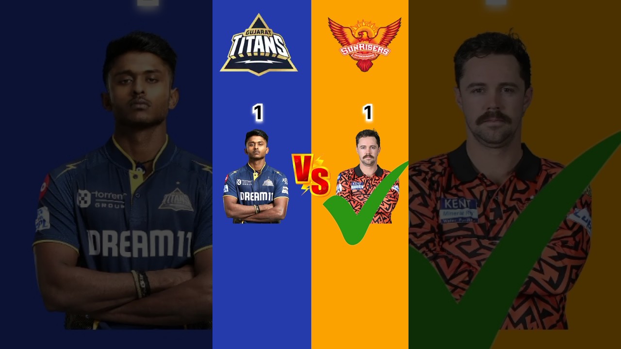 Gujarat Titans Vs Sunrisers Hyderabad | gt vs srh today match ipl 2025 