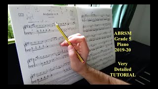 Andante in A – Joseph Haydn | ABRSM Grade 5 Piano Exam A:2 (Step-by-Step Tutorial)